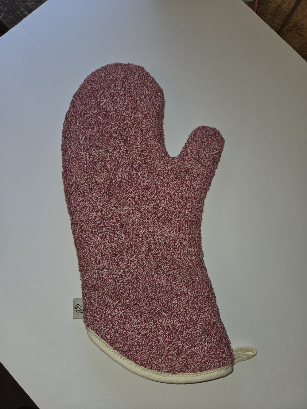 Pampered Chef Quilted Rose Pink Oven Mitt